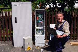  Auch im bayerischen Hirschau werden die Zählerstände, Verbräuche und Abrechnung vom kommunalen Energiebeauftragten und Leiter des Bauhofs Richard Birner präzise verfolgt 