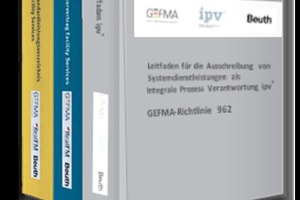  Die FM-Branche bietet dafür einen Werkzeug­kasten – beginnend mit dem Mustervertrag (GEFMA 510), über das Standardleistungsverzeichnis Facility Services 3.0 (GEFMA 520) bis hin zum Ausschreibungsleitfaden für Systemdienstleistungen (GEFMA 962)  