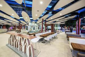  McDonald’s Restaurant der Zukunft am Terminal 2 des Frankfurter Flughafens 