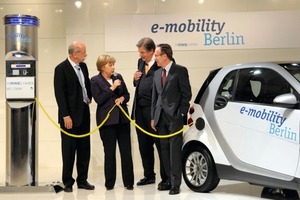  Rückblick auf das Jahr 2008: Hier startete Kanzlerin Merkel das Elektroauto-Projekt ‚e-mobility Berlin‘ 