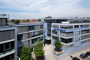  Der Maxtorhof befindet sich auf dem ehemaligen Gelände von Schwan-Stabilo und liegt in Sichtweite zur Altstadt und Burg von Nürnberg 