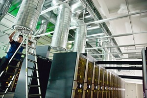  Seit der Inbetriebnahme des Rechners ist YIT als Gebäudebetreiber des LRZ auch für den Betrieb des „SuperMUC“-Kühlsystems verantwortlich 