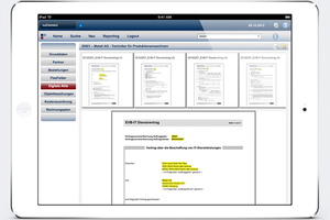  Mobile Lösungen bringen Inhalte aus dem in SAP-Systeme integrierten Vertragsmanagement in Echtzeit auf Smartphones und Tablet-PCs 
