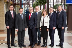  GEFMA Vorstand v.l.n.r.: Rainer Vollmer, Prof. Dr. Markus Lehmann, Otto Kajetan Weixler, Prof. Dr. Michael May, Beatriz Soria León, Martin Schenk, Oliver Vellage 