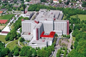  Fünf Jahre Bauzeit: Das Augsburger Klinikum Süd wurde bei laufendem Betrieb umfassend saniert und modernisiert<br /> 