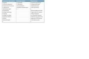  Tabelle 2: Bestandteile Programmierungs- und Erhebungsvorgaben 
