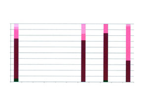  Grafik 1: Umsatzanteile in den einzelnen Leistungsgruppen (Dienstleister aus D/A/CH) 